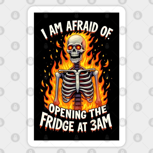 3 AM Fridge Fear Magnet by MakerMind8.2